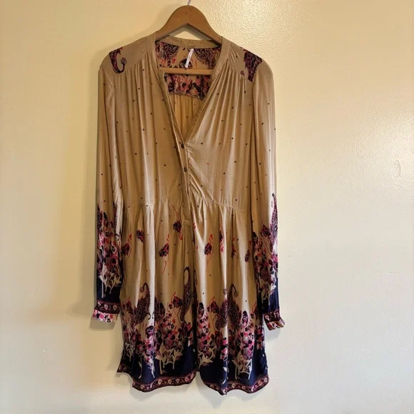 Free People Paisley Dress - Picture 1 of 10